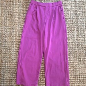 halara
High Waisted Side Pocket‎ Wide Leg Flowy Solid Palazzo Casual Pants